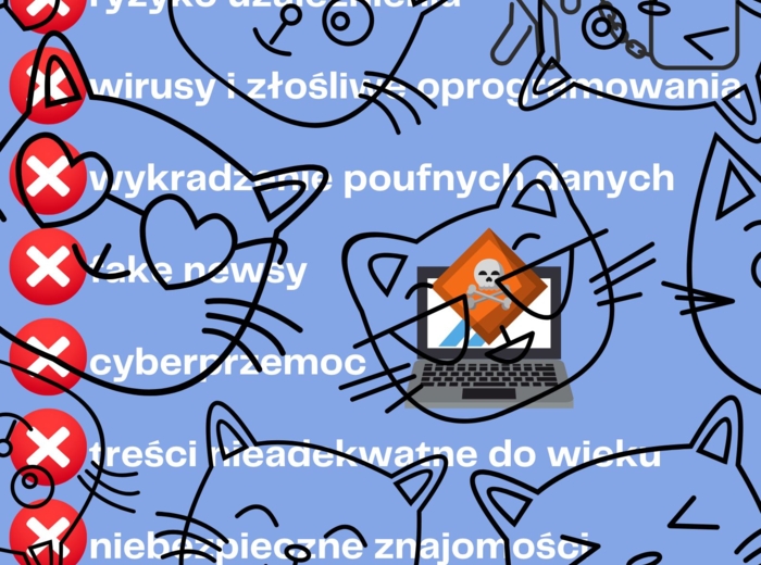 Bezpieczni w Internecie - gazetka, prezentacja