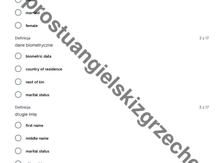 Repetytorium - Podręcznik do szkół ponadpodstawowych (Macmillan) – Unit 1 – testy