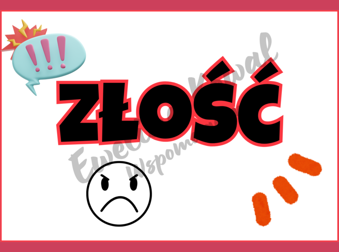 Emocje wokół nas - gazetka tematyczna