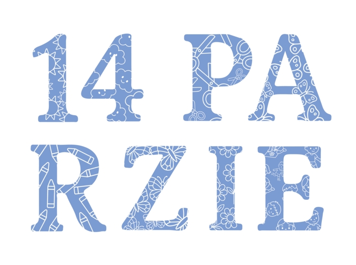 Napis: 14 PAŹDZIERNIKA – DZIEŃ EDUKACJI NARODOWEJ (pdf + png)