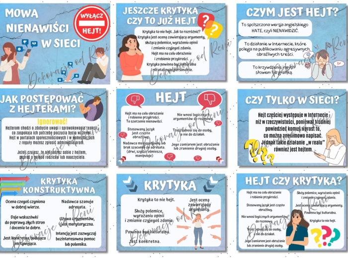 MOWA NIENAWIŚCI Wyłącz Hejt