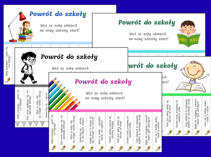 🎒 POWRÓT DO SZKOŁY - Zdania do urwania 🎒 - biblioteka - świetlica - 15 stron