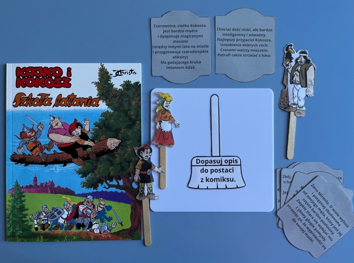 Kajko i Kokosz - dopasowywanka - bohaterowie