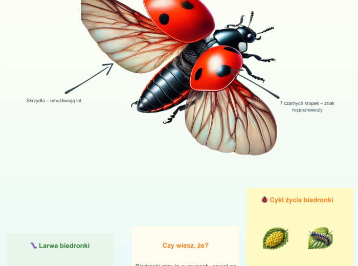 Kolorowe plansze edukacyjne. Gatunki zwierząt, roślin, grzybów, owadów.