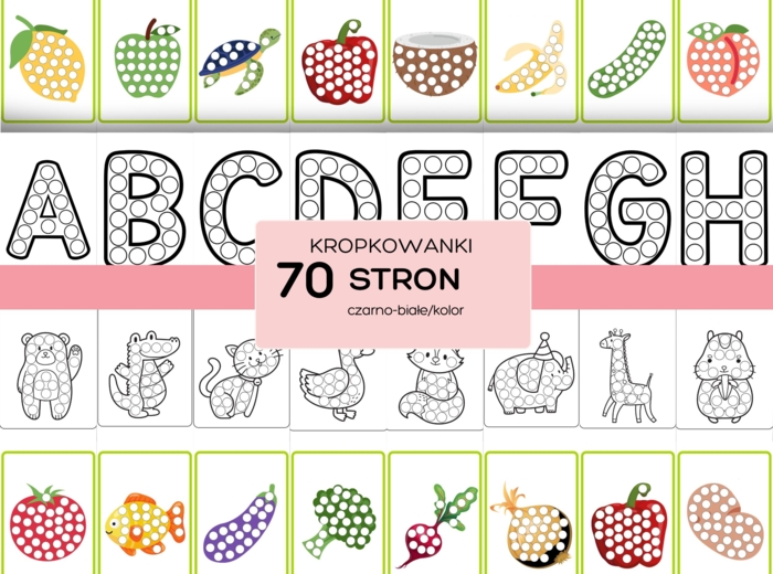 Kropkowanki - 70 stron