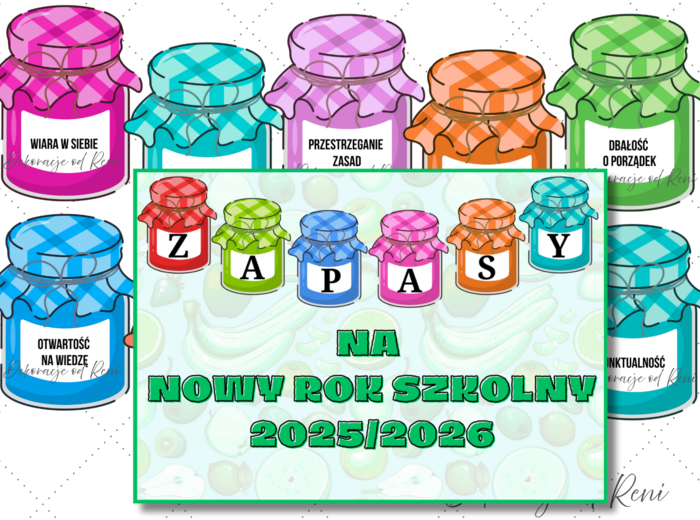 ZAPASY na nowy rok szkolny 2025/2026