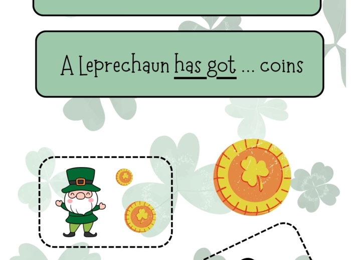 Dzień Świętego Patryka (St. Patrick's Day) - Counting Activity