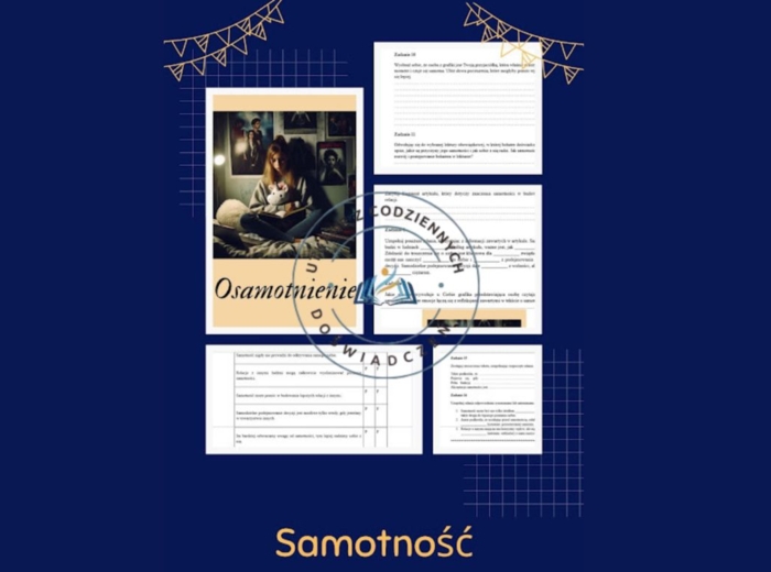 O wartości samotności- czytamy tekst nieliteracki i przygotowujemy się do egzaminu ósmoklasisty