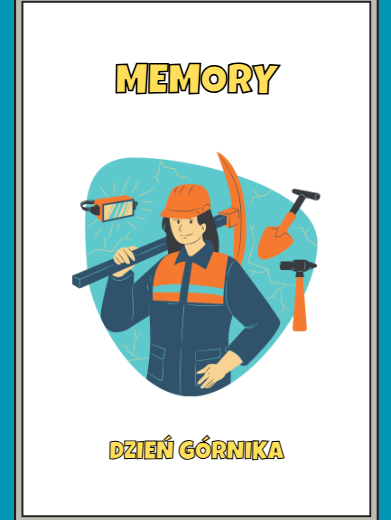 Memory na Dzień Górnika – Edukacyjne Zabawa Pamięciowa dla Przedszkoli