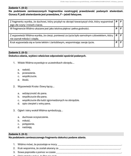 Lektury na korepetycjach - zestaw dla korepetytorów pracujących z uczniami do E8