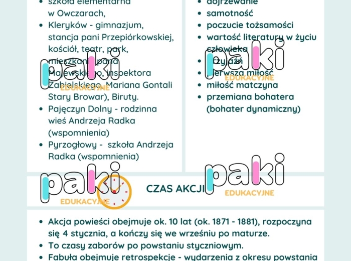 "Syzyfowe prace" - świat przedstawiony