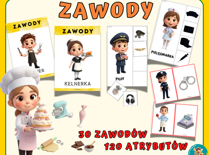 ZAWODY, PROFESJE, PRACA