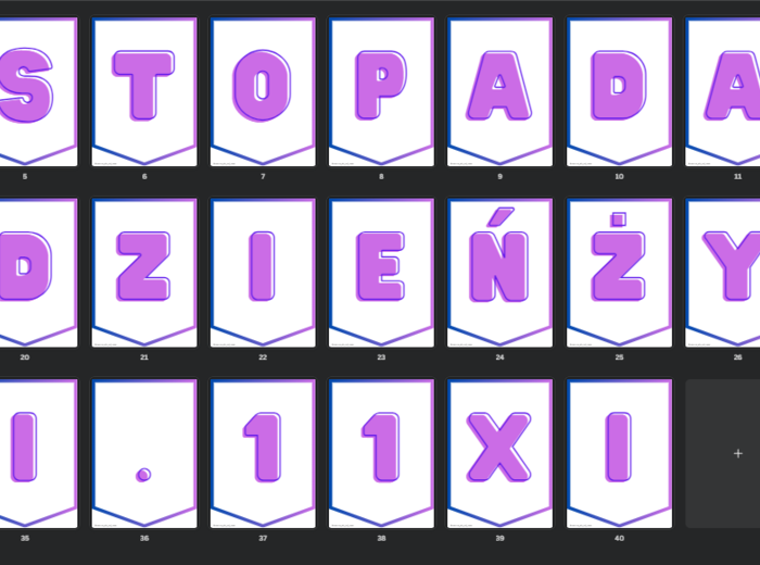 Światowy dzień życzliwości - girlanda 1