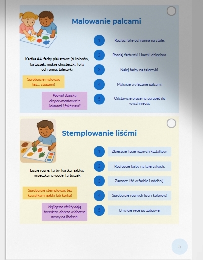 Zestaw: „100 Pomysłów na Deszczowy Dzień”