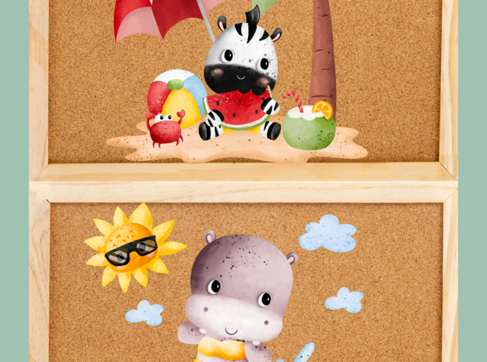 DEKORACJE GRAFIKI LATO