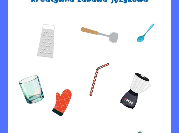 🥣🥤 Gotujemy czy Miksujemy? – kreatywna zabawa językowa i sensoryczna