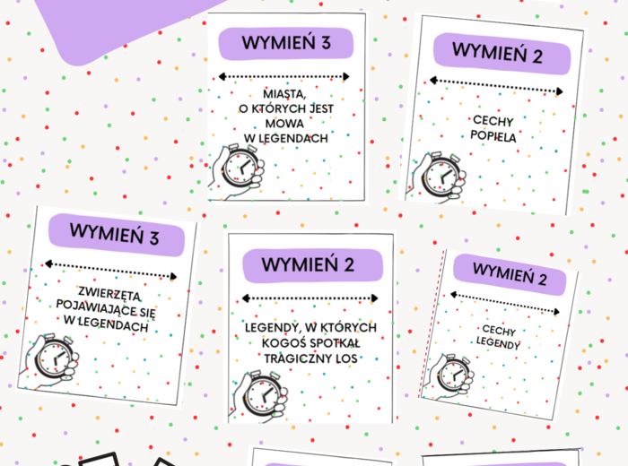 Lekturowe 5 sekund - legendy