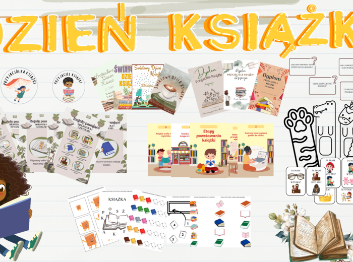 📚 Pakiet na Dzień Książki 📚 Dzień Biblioteki