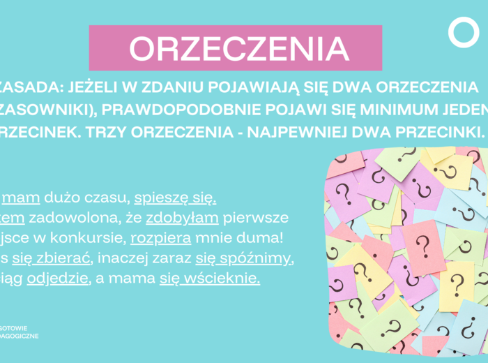 Gdzie wstawić przecinek? Zasady interpunkcyjne (prezentacja)