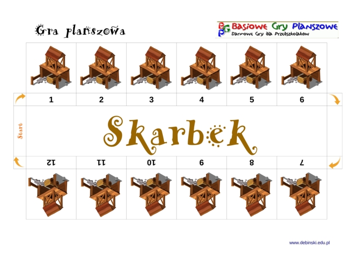 Skarbek – Gra planszowa