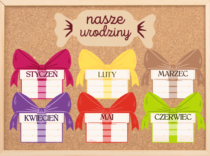 KALENDARZ URODZINOWY
