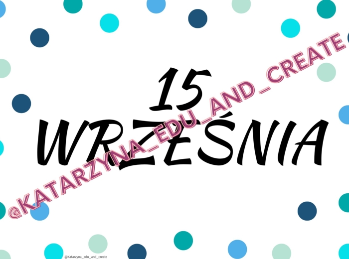 Kropka w geografii - plakaty na Dzień Kropki