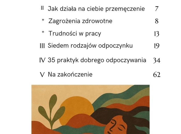 SZTUKA ODPOCZYNKU - poradnik nie tylko dla nauczycieli