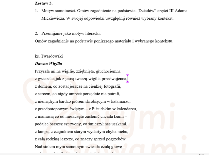świąteczne zestawy do matury ustnej 2026-2028