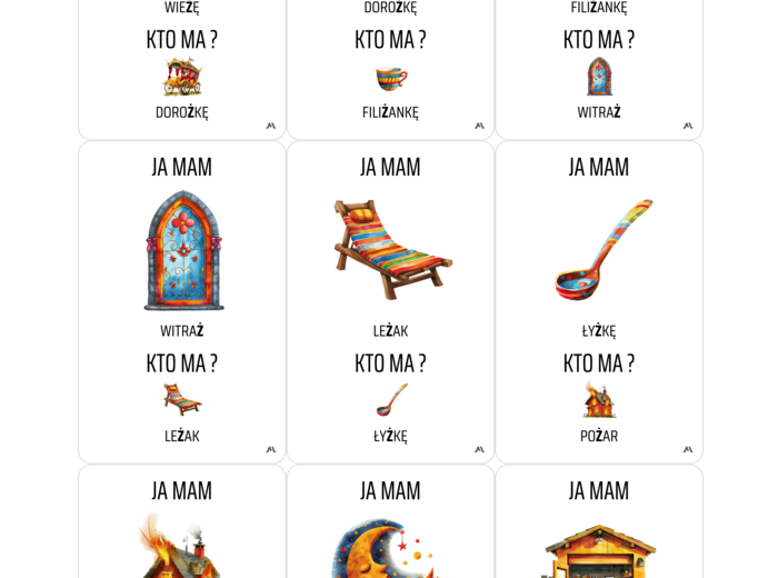 Ja mam… Kto ma…? – wyrazy z ż