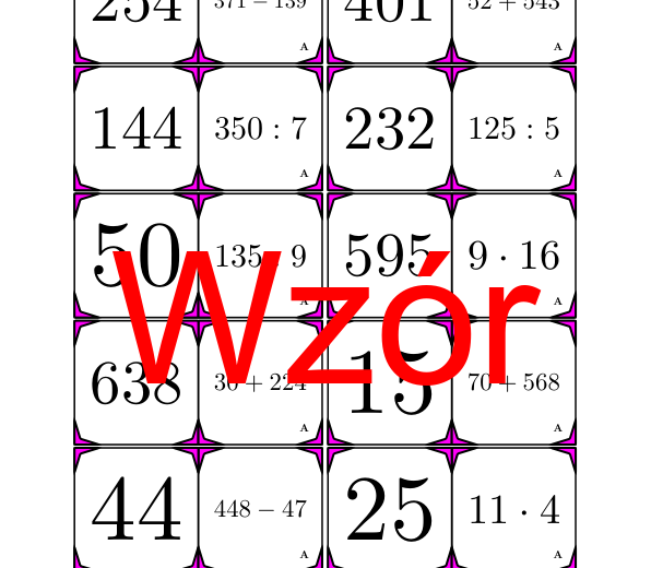 Domino - Arytmetyka do 1000 | matematyka