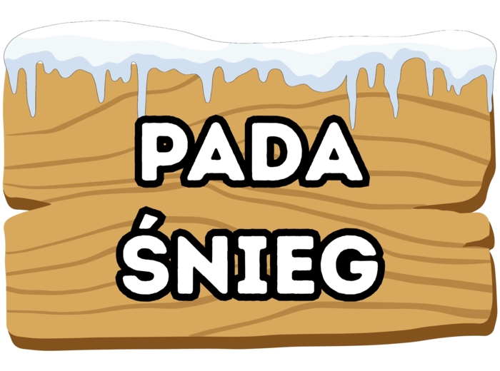 ZIMA - zestaw materiałów edukacyjnych - grafika XXL