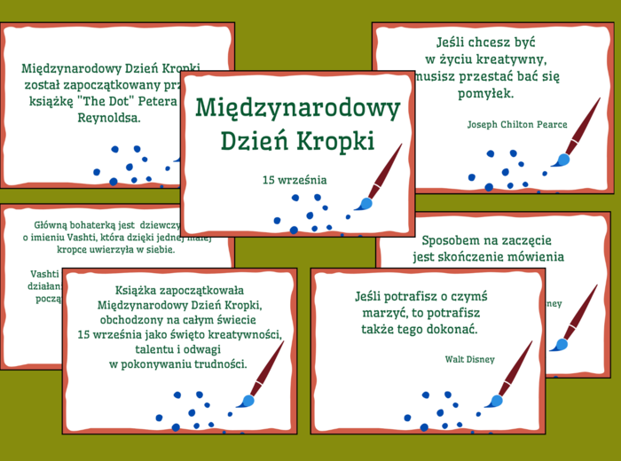 DZIEŃ KROPKI – gazetka – wersja 5