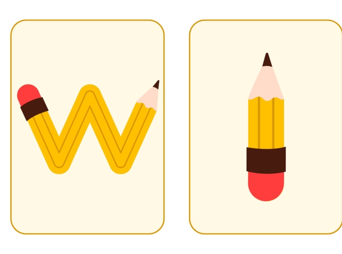 Witajcie w szkole - litery/napis - gazetka