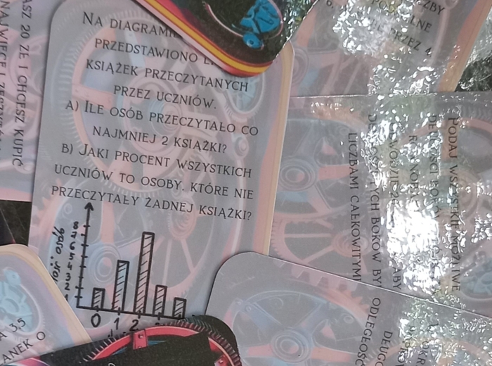 Fiszki E8 matematyka - zestaw IV - zadania otwarte