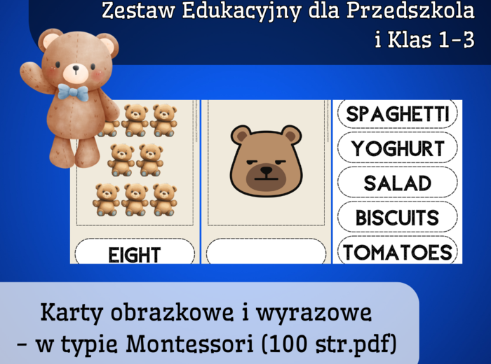 DZIEŃ PLUSZOWEGO MISIA Zestaw Edukacyjny dla Przedszkola i Klas 1-3 / TEDDY BEAR DAY