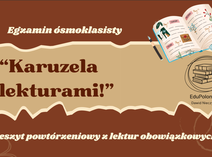 Zeszyt powtórzeniowy: "Karuzela z lekturami!"