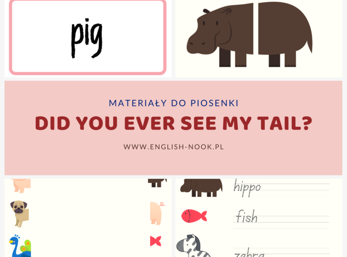 Did you ever see a tail? - materiały do piosenki
