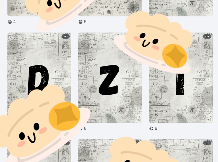 Girlanda na dzień liczby PI