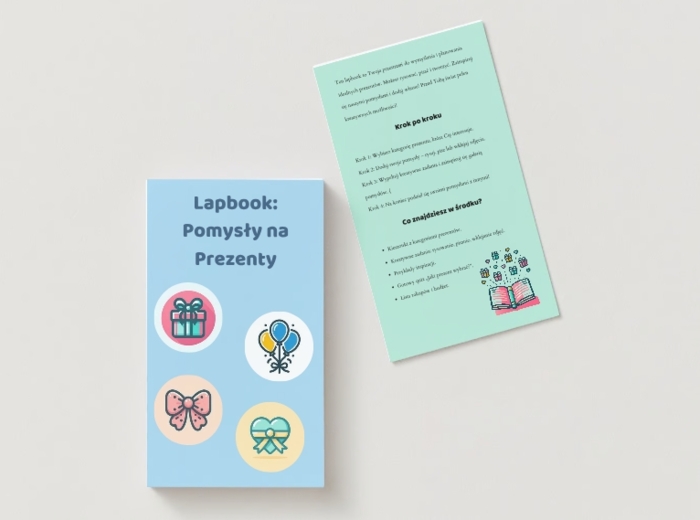 Lapbook. Prezenty