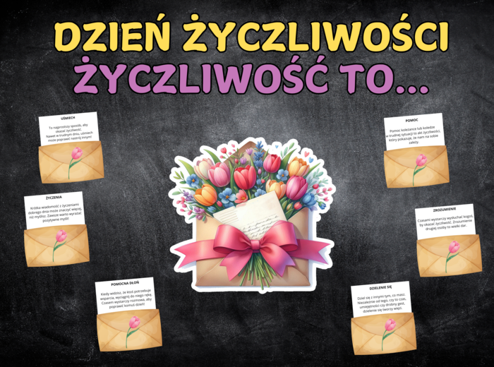 GAZETKA ŻYCZLIWOŚĆ DZIEŃ ŻYCZLIWOŚCI
