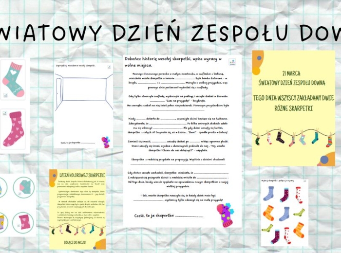 Światowy Dzień Zespołu Downa- Dzień Kolorowej Skarpetki