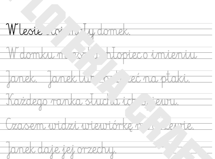 Pisanie po śladzie (pliki jpg i pdf)
