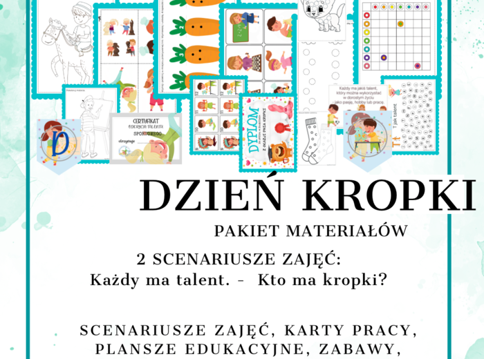 Dzień Kropki - pakiet materiałów