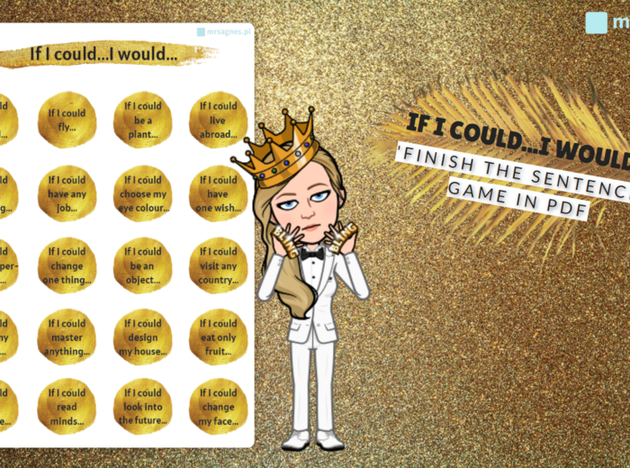 If I could...I would... SPEAKING CARDS