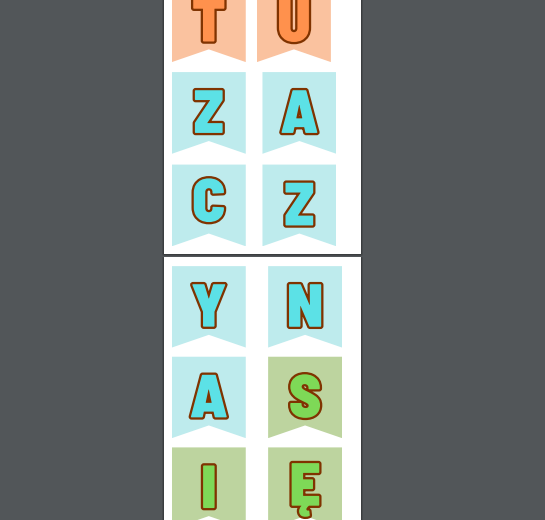 TU ZACZYNA SIĘ PRZYGODA! Girlanda na nowy rok szkolny