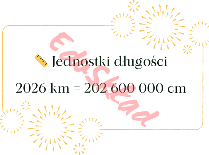 📌 Poznaj liczbę 2026 – karty matematyczne na Nowy Rok