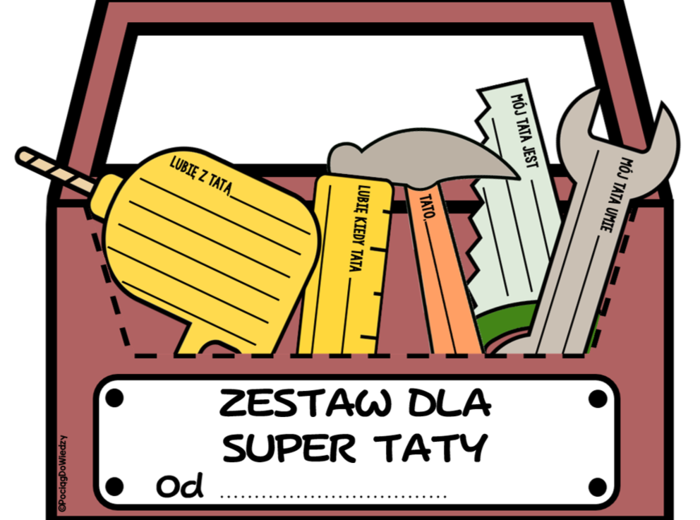 Dzień Taty - Zestaw super taty