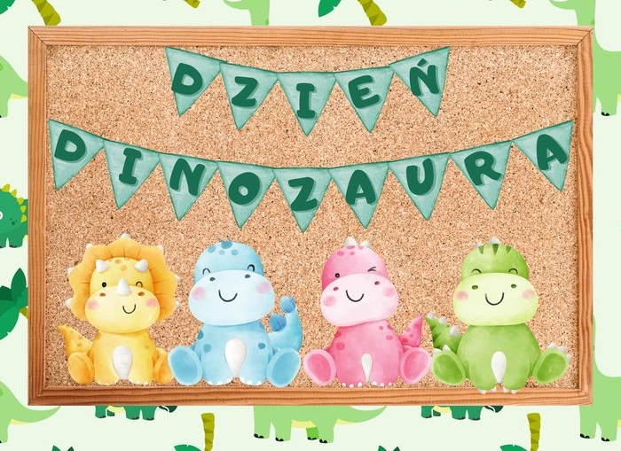 🟢 DZIEŃ DINOZAURA - DEKORACJA XXL 🟢