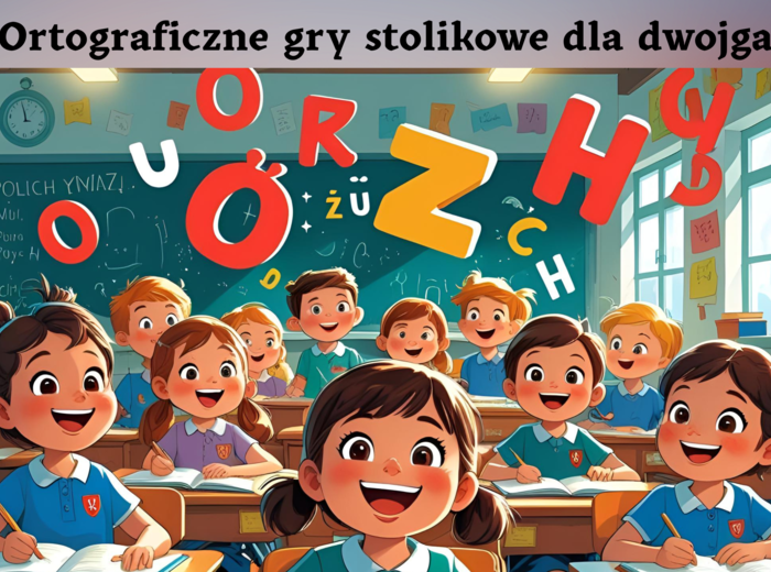 Ortograficzne gry stolikowe dla dwojga