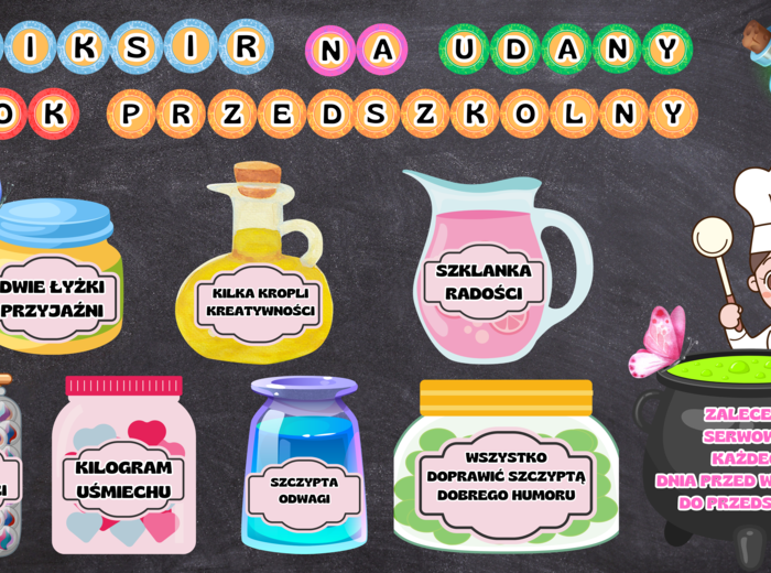ELIKSIR NA UDANY ROK PRZEDSZKOLNY
